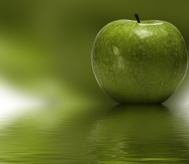 Yeşil elma - Fotoğraf, Görsel
