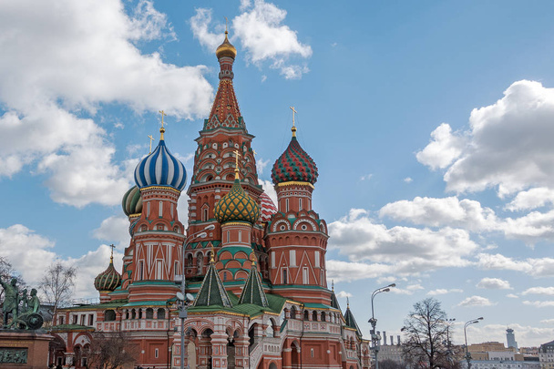 聖ワシリイ大聖堂、モスクワで - 写真・画像