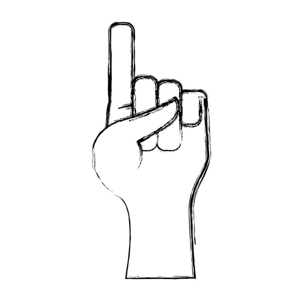 Рука угору
 - Вектор, зображення