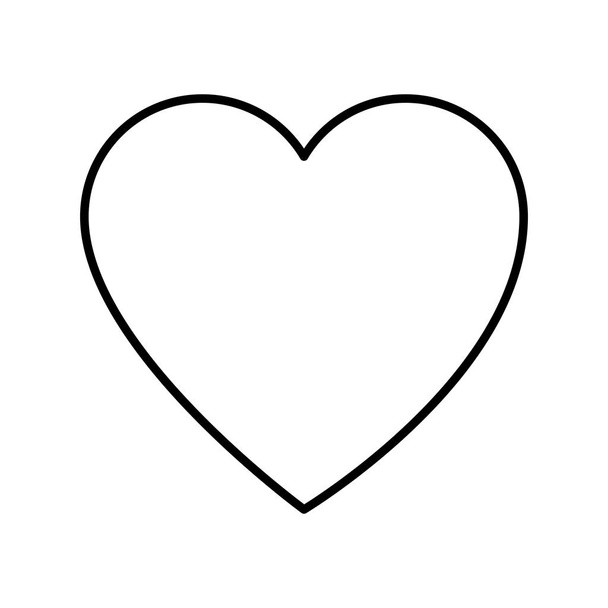κάρτα αγάπης με καρδιές - Διάνυσμα, εικόνα
