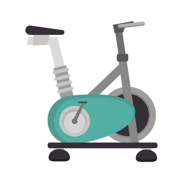 bicicleta de fiação ícone isolado
 - Vetor, Imagem