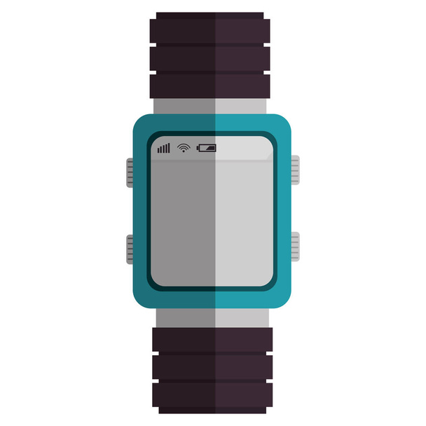 time smartwatch atch isolated icon - Vecteur, image