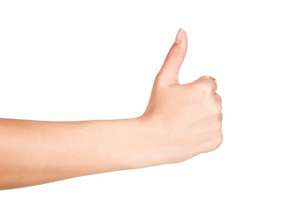 женская рука на изолированном фоне
 - Фото, изображение