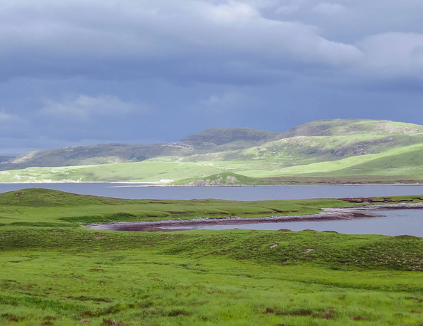 Jezioro w Szkocji natury higlands - Zdjęcie, obraz