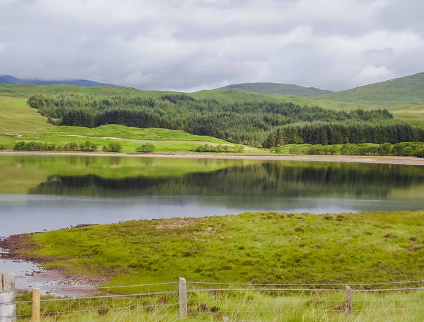 Lake in Scotland nature higlands - Fotó, kép