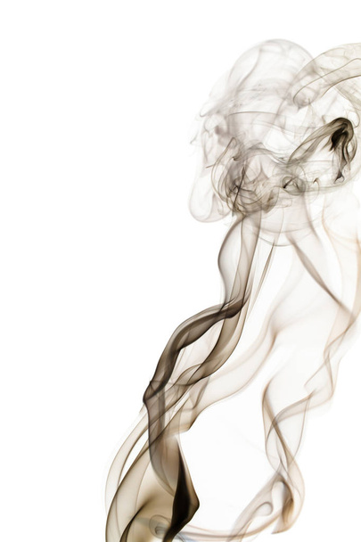 Smoke on a white background - Foto, afbeelding