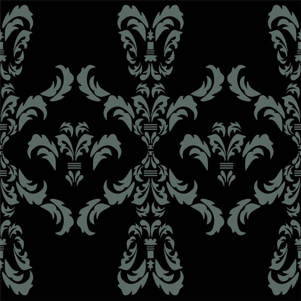 Barokke naadloze patroon vector eps 10 . - Vector, afbeelding