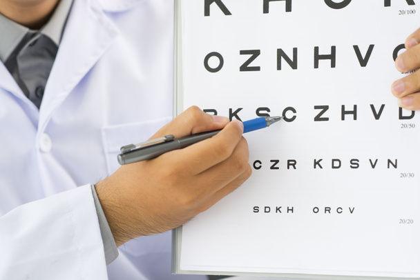 Exame ocular - Foto, Imagem