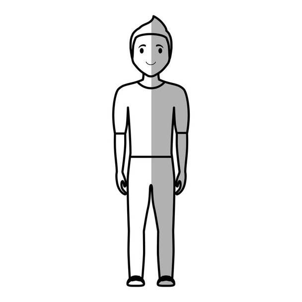 εικονίδιο καρτούν άνθρωπος - Διάνυσμα, εικόνα