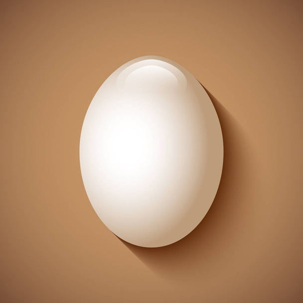 Πασχαλινό αυγό με σκιά - Διάνυσμα, εικόνα