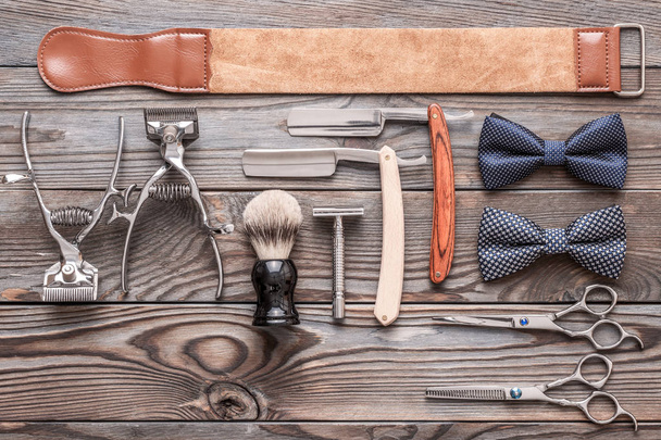 Vintage barber shop tools  - Photo, Image