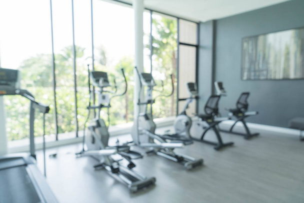 Abstract blur fitness gym and equipment background - Valokuva, kuva