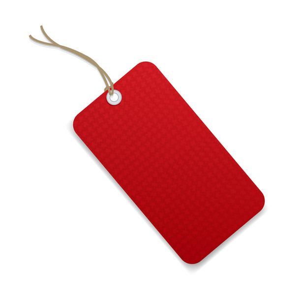 Red Sale Tag - Vector, Image