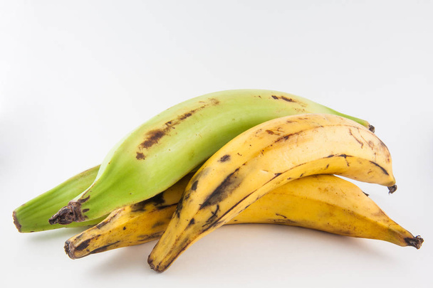 Зеленый банан (Musa x paradisiaca)
) - Фото, изображение