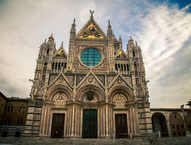 cathedral Siena Italy  - Fotoğraf, Görsel