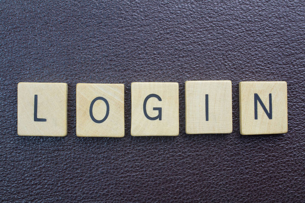 Login-Wort - Zugang zur Webseite im Internet oder Netzwerk - Foto, Bild