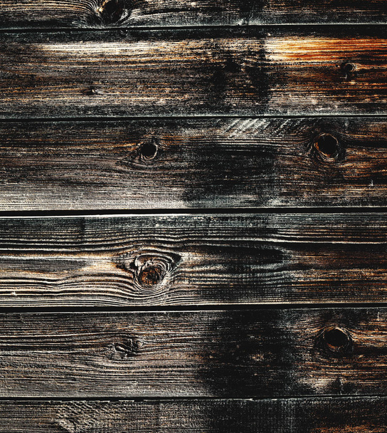  Rustic, old wooden background - Fotoğraf, Görsel