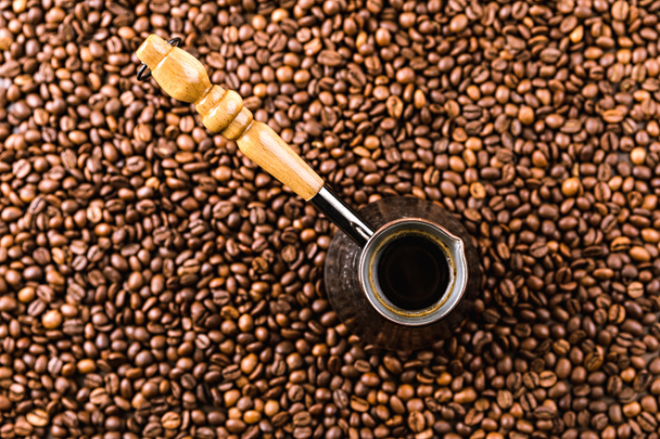 кавові зерна і Турка
 - Фото, зображення
