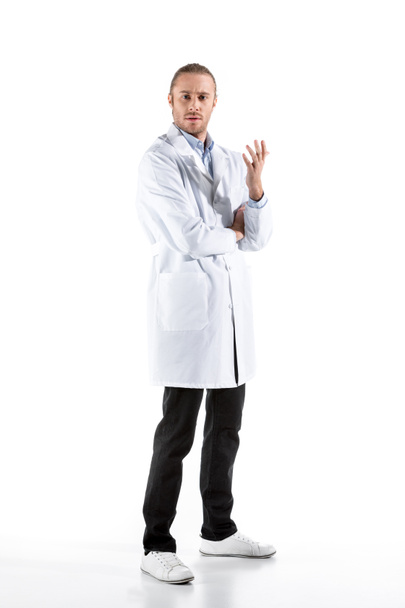 doctor in white coat - Foto, Bild
