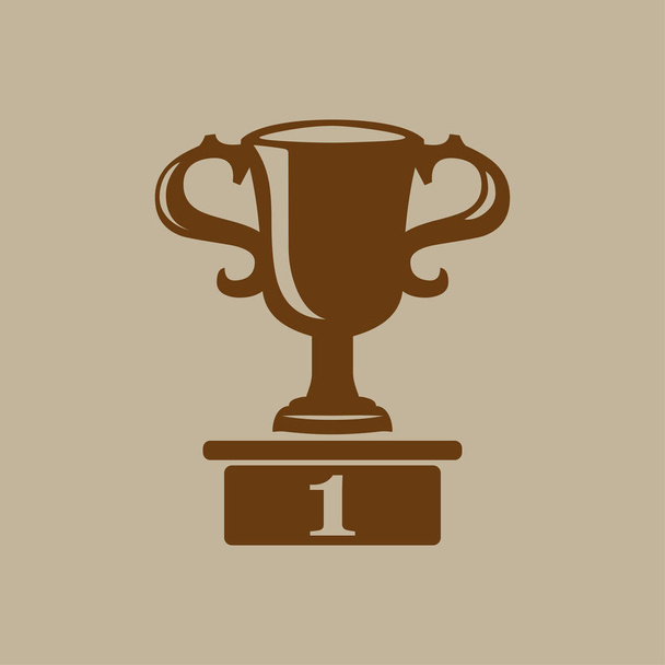 Ícone da Taça dos Campeões
 - Vetor, Imagem