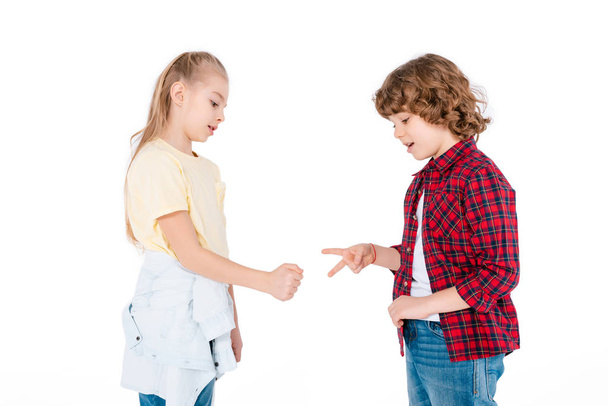 kids playing in counting out game - Photo, image