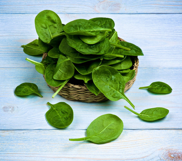 Raw Spinach Leafs - Photo, Image