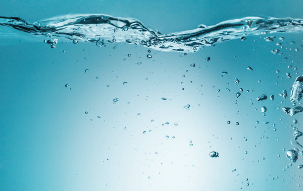 Víz-splash lüktet és buborék - Fotó, kép