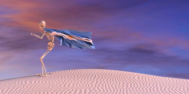 3d illustration of the argentina flag - Foto, Imagem