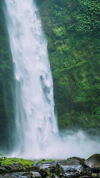 Amazing Nungnung waterfall close up, Bali, Indonesia - Valokuva, kuva