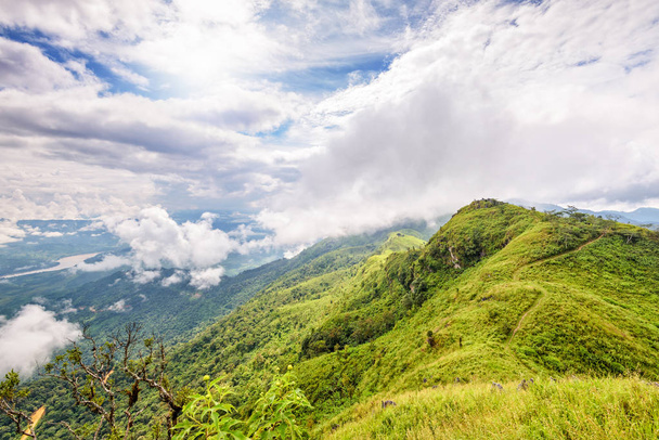 Krajina na Doi Pha Tang vyhlídka - Fotografie, Obrázek