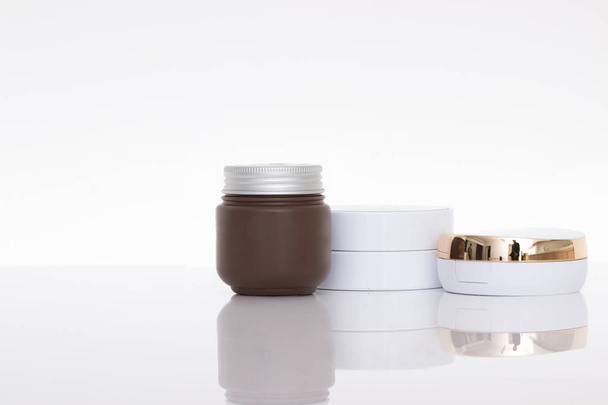 cosmetic containers isolated - Fotó, kép