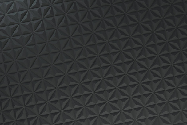 Pattern of black pyramid shapes - Fotó, kép