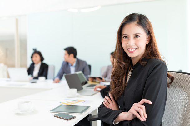 Young businesswoman in conference room  - Photo, Image