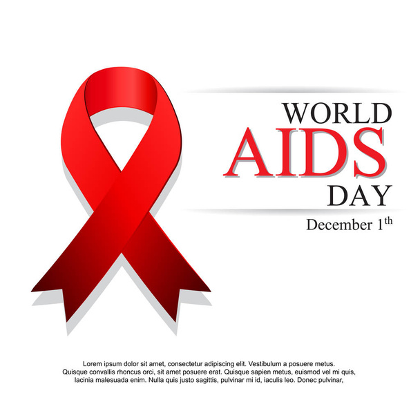 Giornata mondiale dell'AIDS. 1 dicembre Giornata Mondiale dell AIDS
. - Vettoriali, immagini