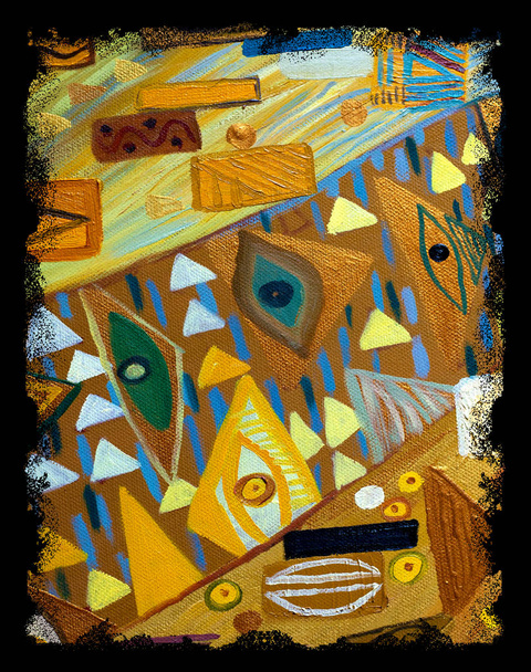 Tekstury, tła i kolorowe obrazy oryginalnego składu malarstwa abstrakcyjnego, olej na płótnie - Zdjęcie, obraz