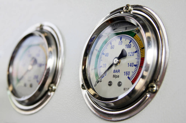 industrial high pressure meters  - Photo, Image