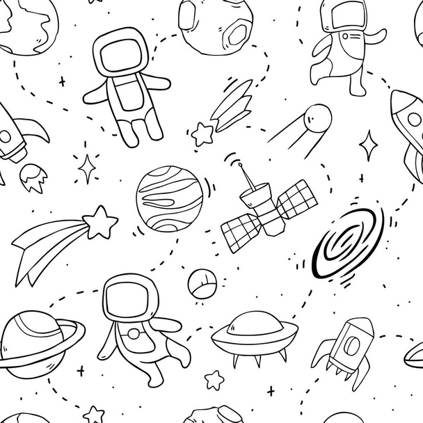 outer space pattern  - Vector, Image