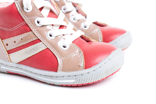 rózsaszín baba cipő - Fotó, kép