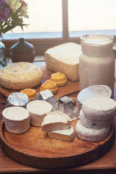 Set of different cheese - Foto, Bild