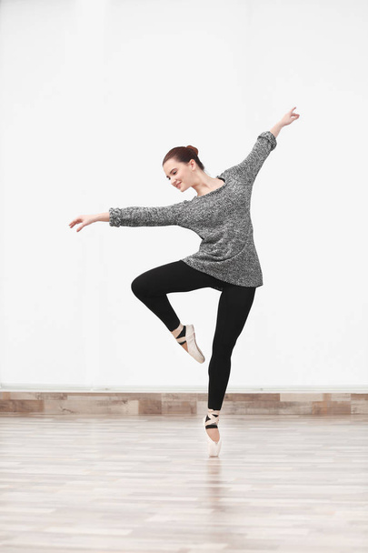 young beautiful ballerina training - Valokuva, kuva