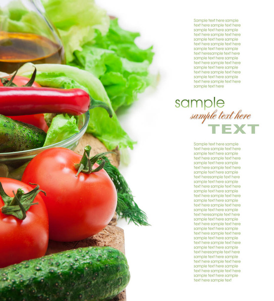 Tomato and vegetables - Foto, imagen