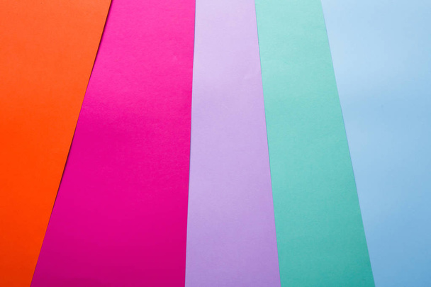 Stationaire, set van kleurrijke papier, textuur - Foto, afbeelding
