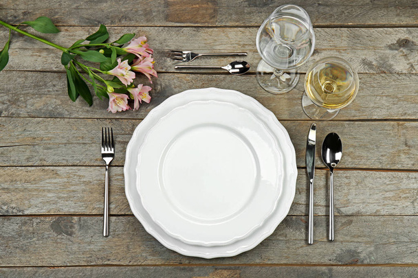 Beautiful table setting - Foto, Imagem