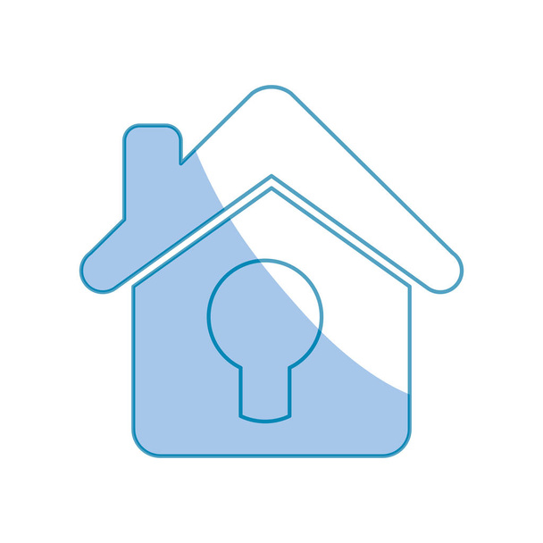 Symbol für Hausratversicherung - Vektor, Bild