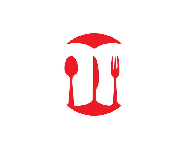 Restaurace jídlo loga a symboly  - Vektor, obrázek