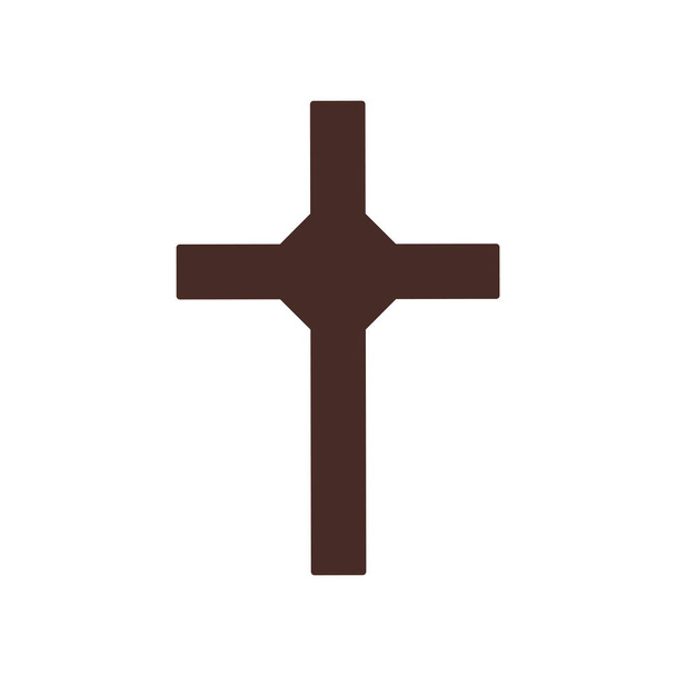 キリスト教の十字記号 - ベクター画像
