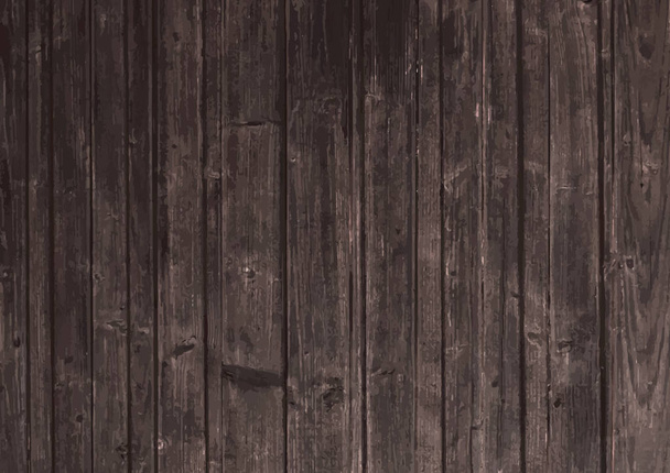 Dark mahogany brown wood tone textured background  - Vektor, kép