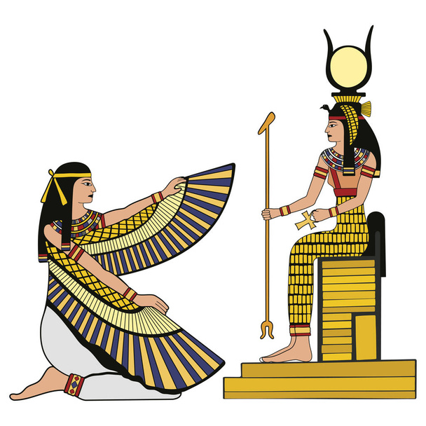 Egyptian national drawing. - Vector, Image