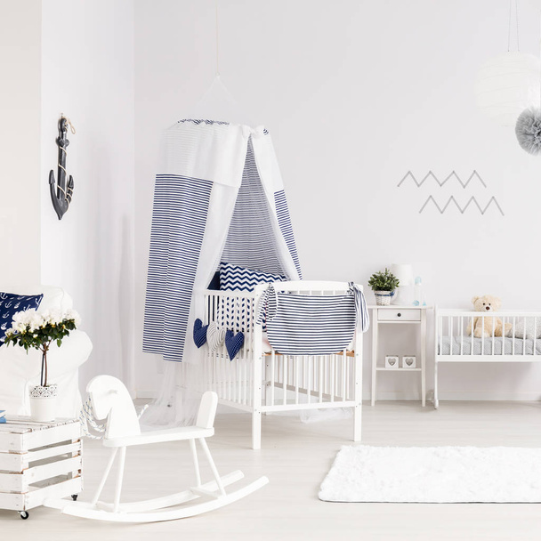 Baby room in marine style - Fotografie, Obrázek
