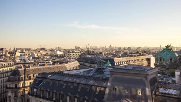 Krásné panoráma města Paříž - Záběry, video